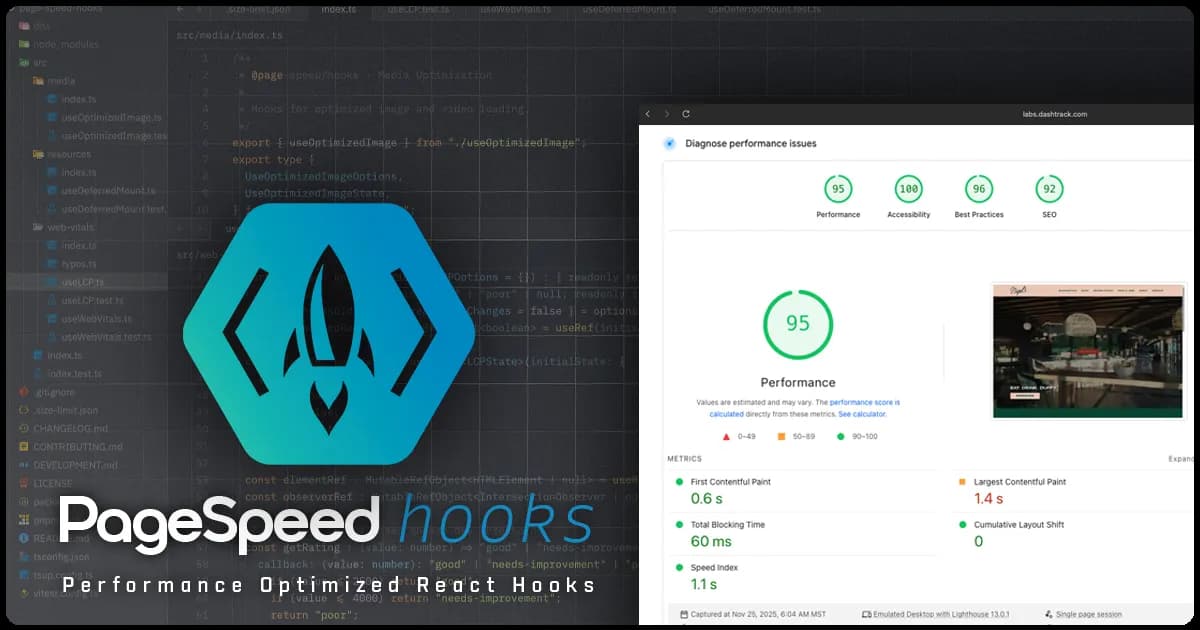 Page Speed Hooks
